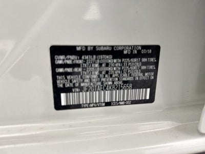 2019 Subaru Crosstrek 2.0i Premium