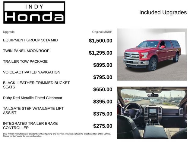 2016 Ford F-150 Lariat