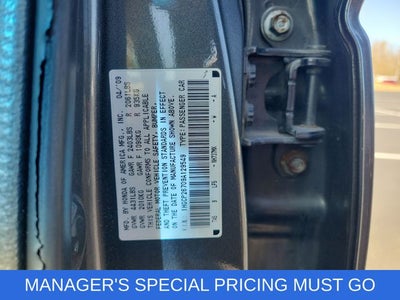 2009 Honda Accord EX 2.4