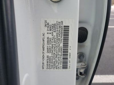 2020 Honda Accord Sport