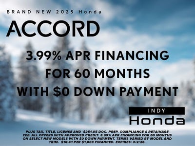 2025 Honda Accord SE