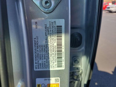 2026 Honda Accord SE