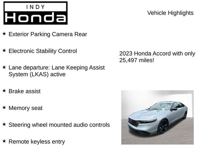 2023 Honda Accord Hybrid Sport-L