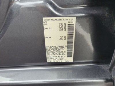 2022 Nissan Altima 2.5 S