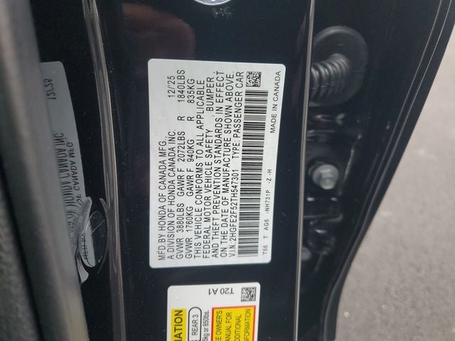 2026 Honda Civic Sport