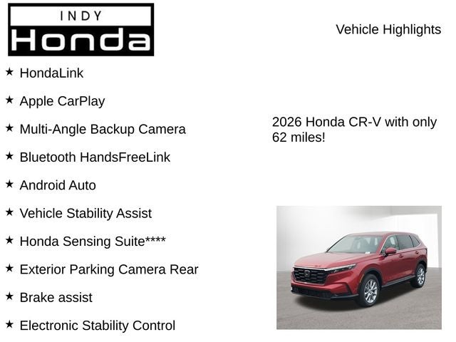 2026 Honda CR-V EX