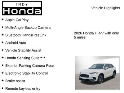 2026 Honda HR-V LX