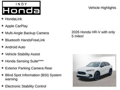 2026 Honda HR-V Sport