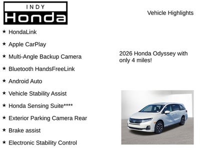 2026 Honda Odyssey EX-L