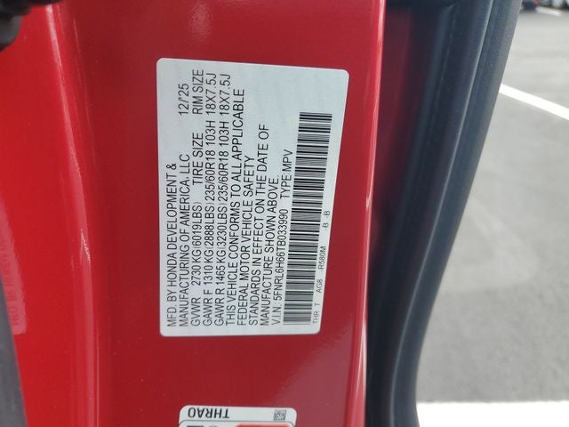 2026 Honda Odyssey EX-L