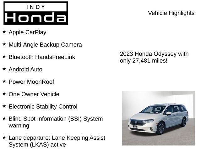 2023 Honda Odyssey EX-L