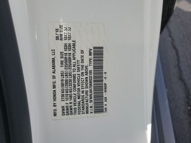 2019 Honda Odyssey EX-L