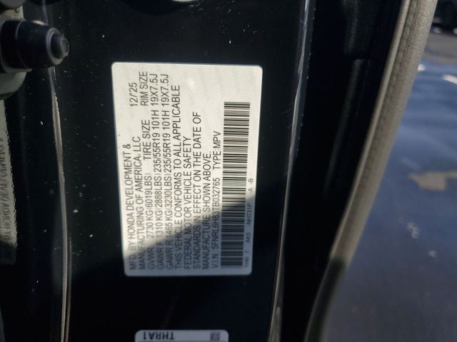 2026 Honda Odyssey Touring