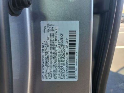 2023 Honda Odyssey Touring