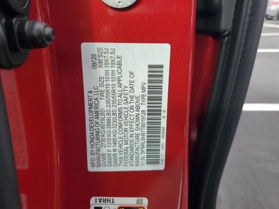 2026 Honda Odyssey Touring