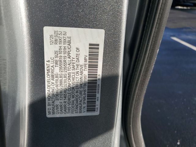 2026 Honda Odyssey Touring