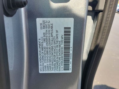 2026 Honda Odyssey Touring