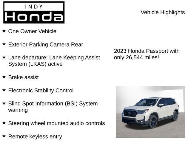 2023 Honda Passport EX-L