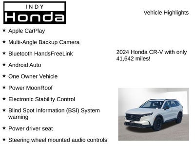 2024 Honda CR-V Hybrid Sport
