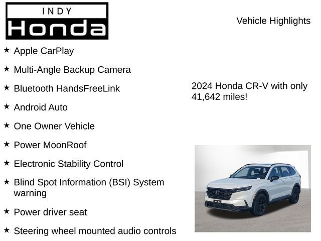 2024 Honda CR-V Hybrid Sport