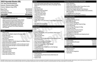 2023 Hyundai Elantra SEL