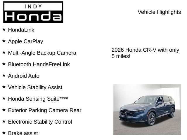 2026 Honda CR-V EX-L