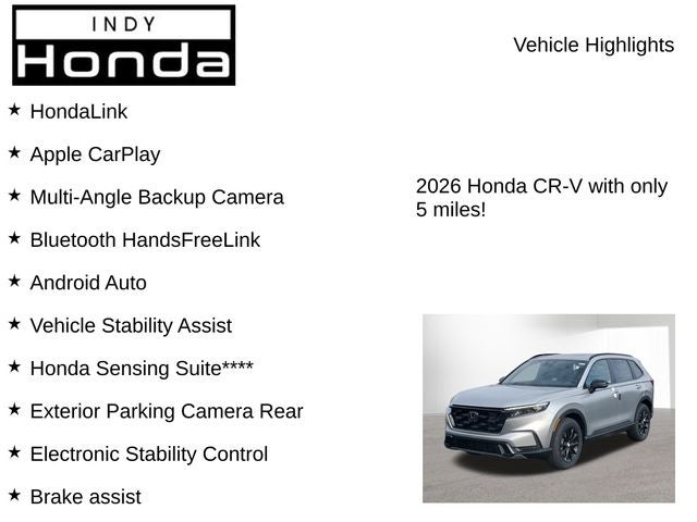 2026 Honda CR-V Hybrid Sport-L