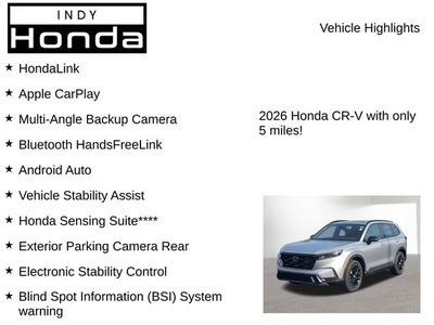 2026 Honda CR-V Hybrid Sport-L