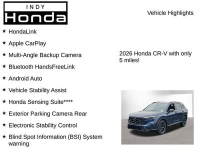 2026 Honda CR-V Hybrid Sport-L