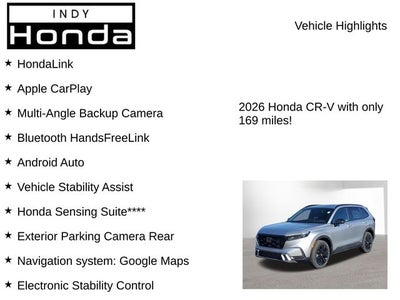 2026 Honda CR-V Hybrid Sport Touring