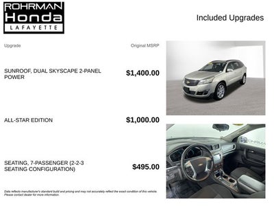 2014 Chevrolet Traverse LT 1LT