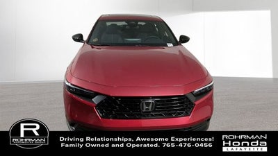 2025 Honda Accord Hybrid Sport