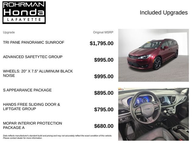 2019 Chrysler Pacifica Touring L Plus