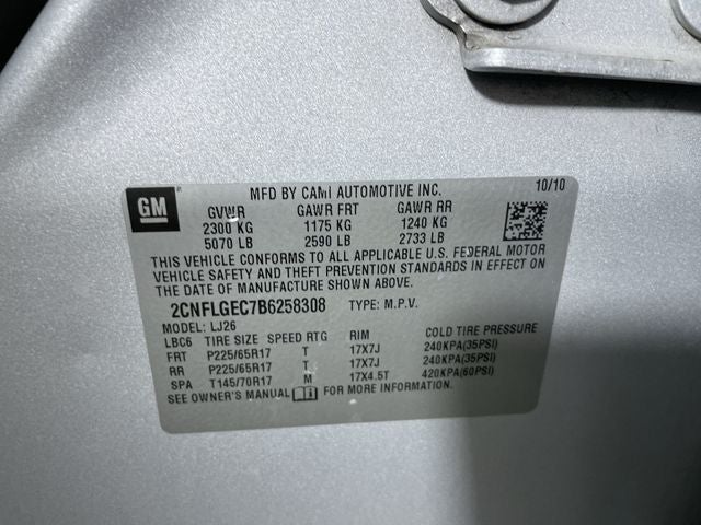 2011 Chevrolet Equinox LTZ