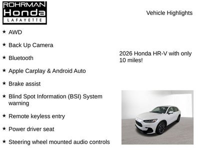 2026 Honda HR-V EX-L