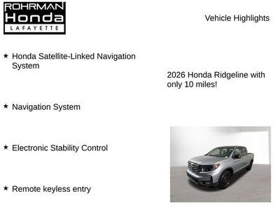 2026 Honda Ridgeline TrailSport+