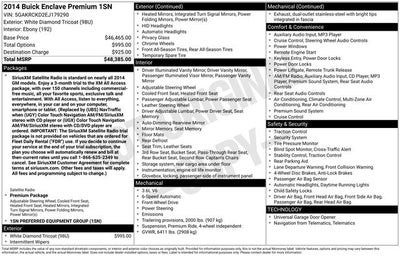 2014 Buick Enclave Premium Group