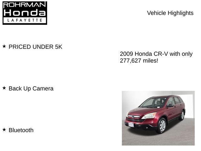 2009 Honda CR-V EX