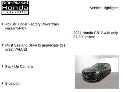 2024 Honda CR-V Hybrid Sport-L