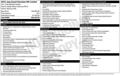 2022 Jeep Grand Cherokee WK Limited