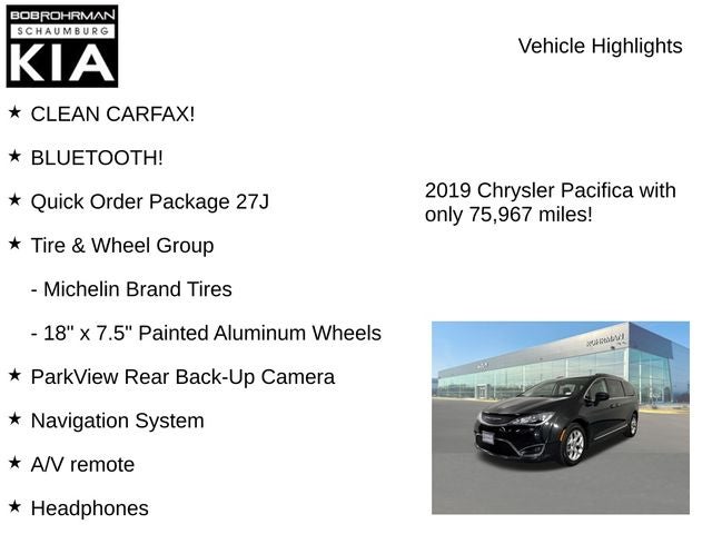 2019 Chrysler Pacifica Touring L Plus