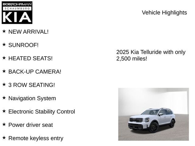 2025 Kia Telluride EX X-Line