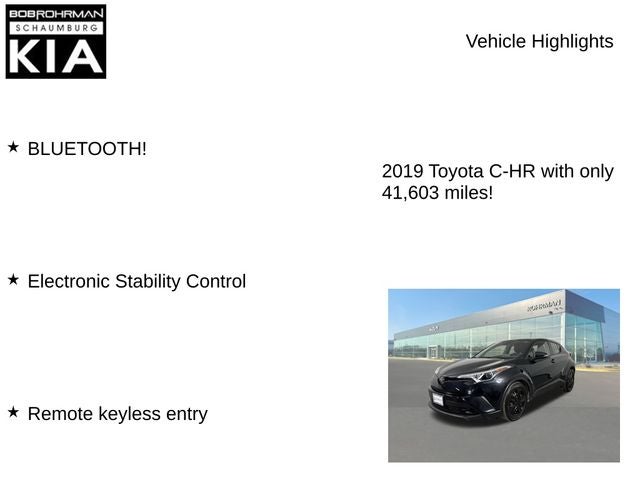 2019 Toyota C-HR LE