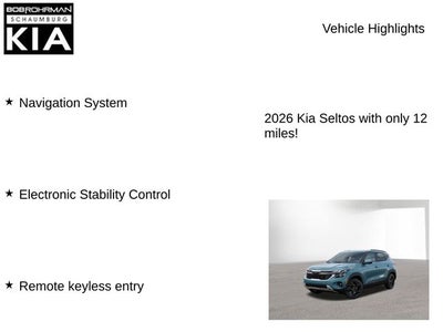 2026 Kia Seltos EX