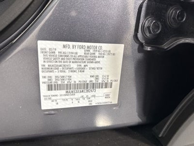 2019 Ford EcoSport SES