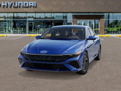 2026 Hyundai Elantra Hybrid Blue