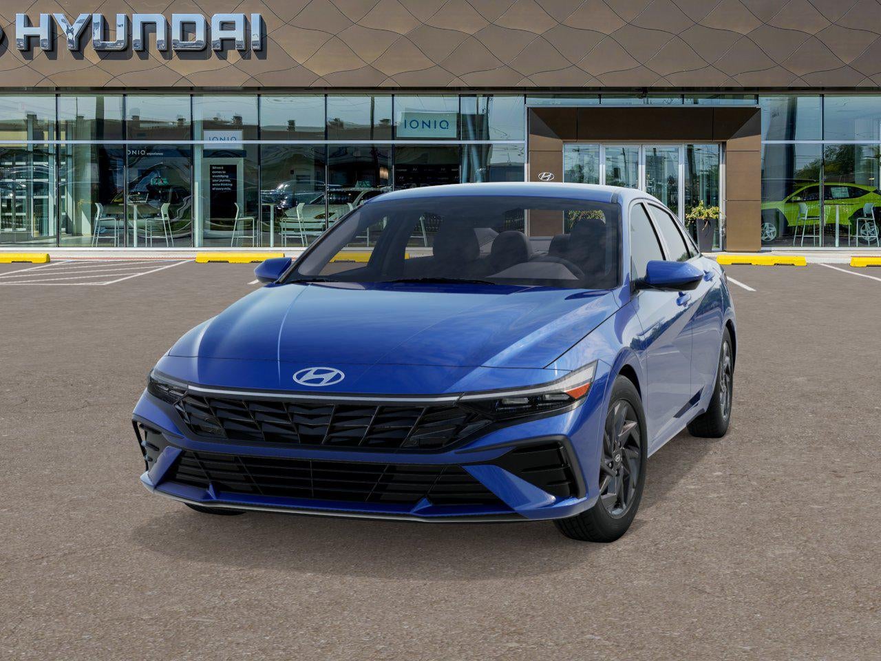 2026 Hyundai Elantra Hybrid Blue
