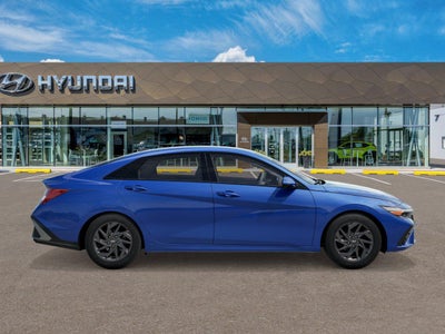 2026 Hyundai Elantra Hybrid Blue