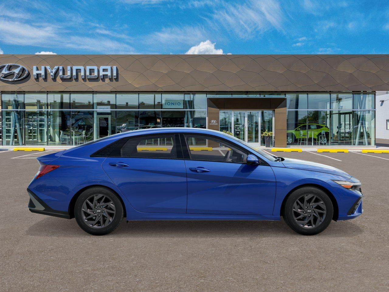 2026 Hyundai Elantra Hybrid Blue