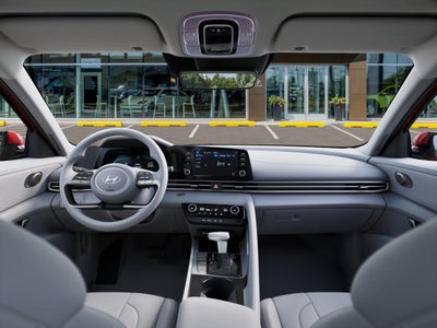 2026 Hyundai Elantra Hybrid Blue